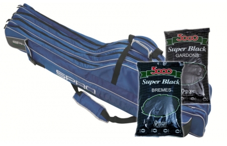 Spro Team Competition Feeder Holdall 2-Vaks (Met Sensas Voer)