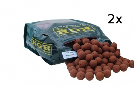 2x KGB Baits 2.5kg 20mm Tutti 'N Tuna Boilies