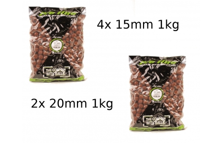 Proline Furious 5 Boilie Set (4x 15mm 1kg & 2x 20mm 1kg)